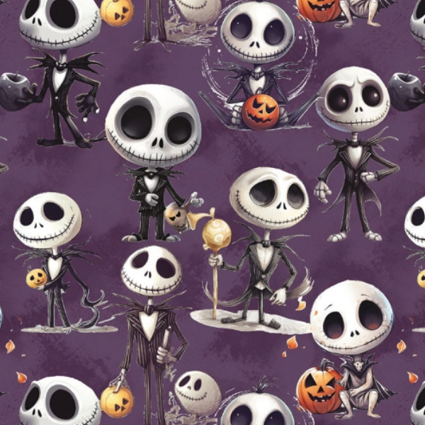 Jersey "Nightmare Halloween" lila