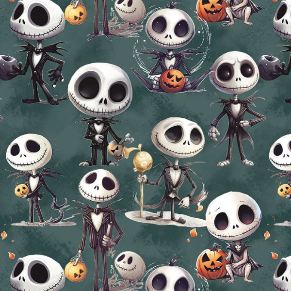Jersey "Nightmare Halloween" smaragd
