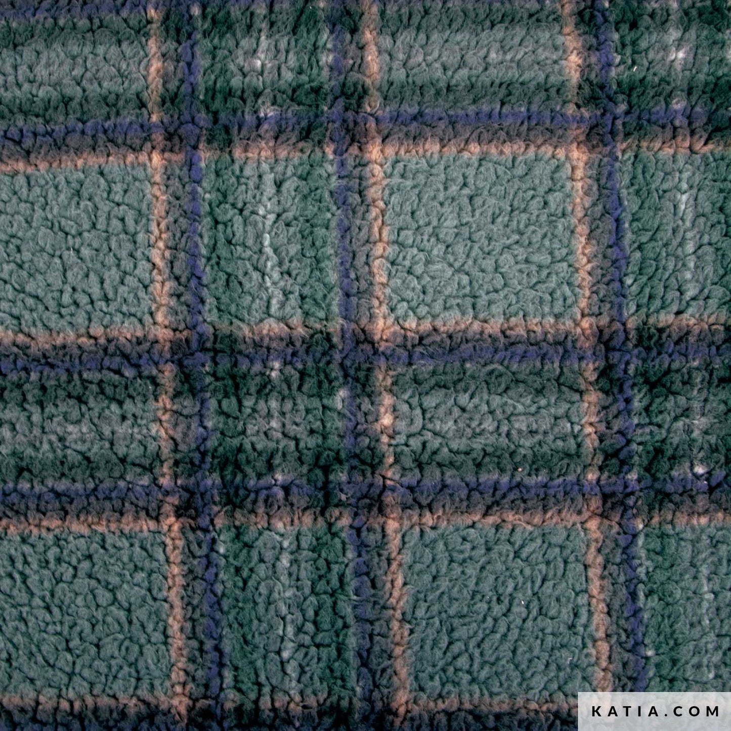 Sherpa "Autumn Plaid" forest