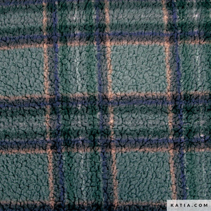 Sherpa "Autumn Plaid" forest