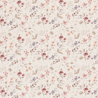Rippjersey "Herbstblumen"