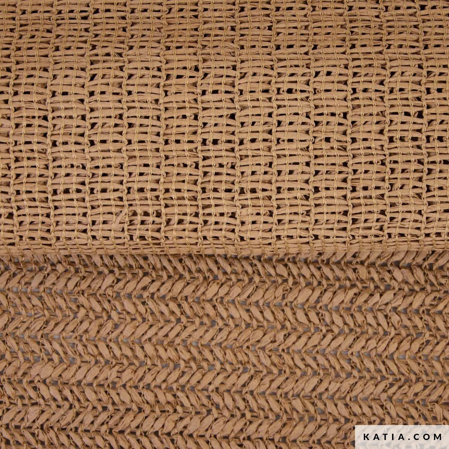 Strickstoff aus 100% Papier Raffia "Natural"