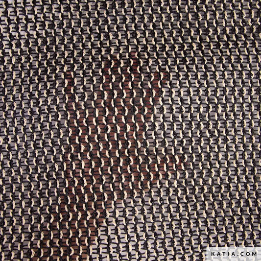 Strickstoff aus 100% Papier Raffia "Nautic Waves"