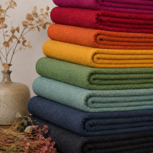 italienischer Walkloden "Premium" - versch. Farben