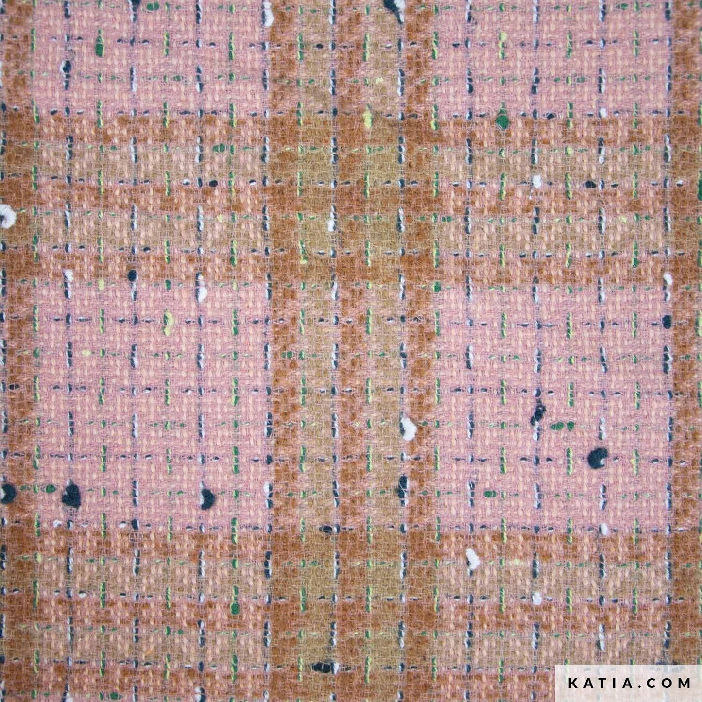 Tweed - Mantelstoff rosa