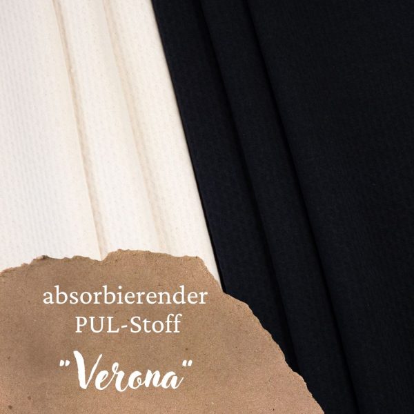 Das Stofferl: PUL Stoff Verona by Swafing, saugfähiger Einlagestoff, absorbierender PUL-Stoff